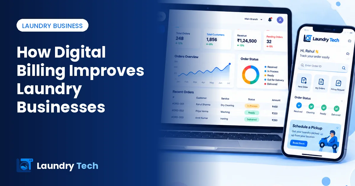 How Digital Billing Improves Laundry Businesses