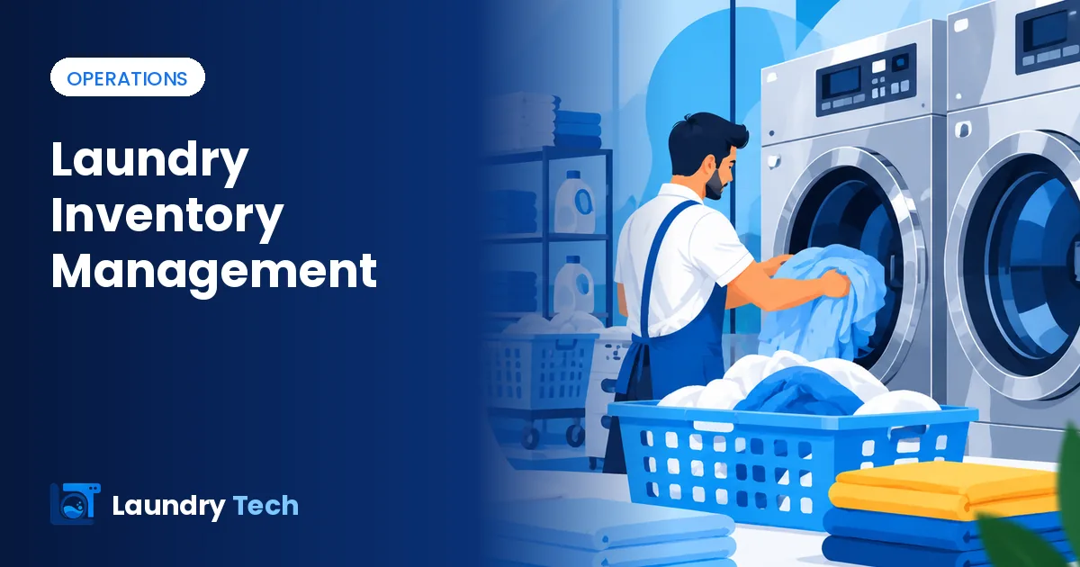 Laundry Inventory Management: Never Run Out of Supplies
